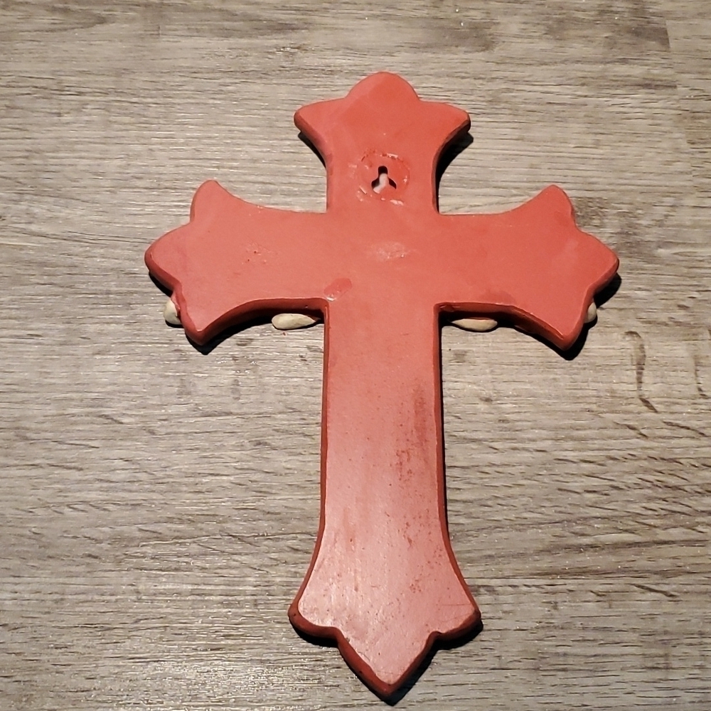 😇 RED INSPIRATIONAL CROSS - Picture 3 of 6